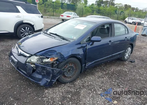 2008 Honda Civic Lx from USA, damaged, VIN 1HGFA16548L005732